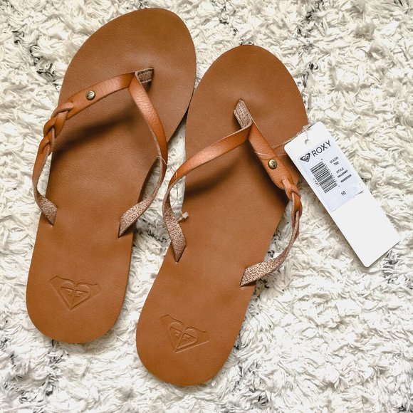 Roxy Shoes - Roxy Brown Slippers